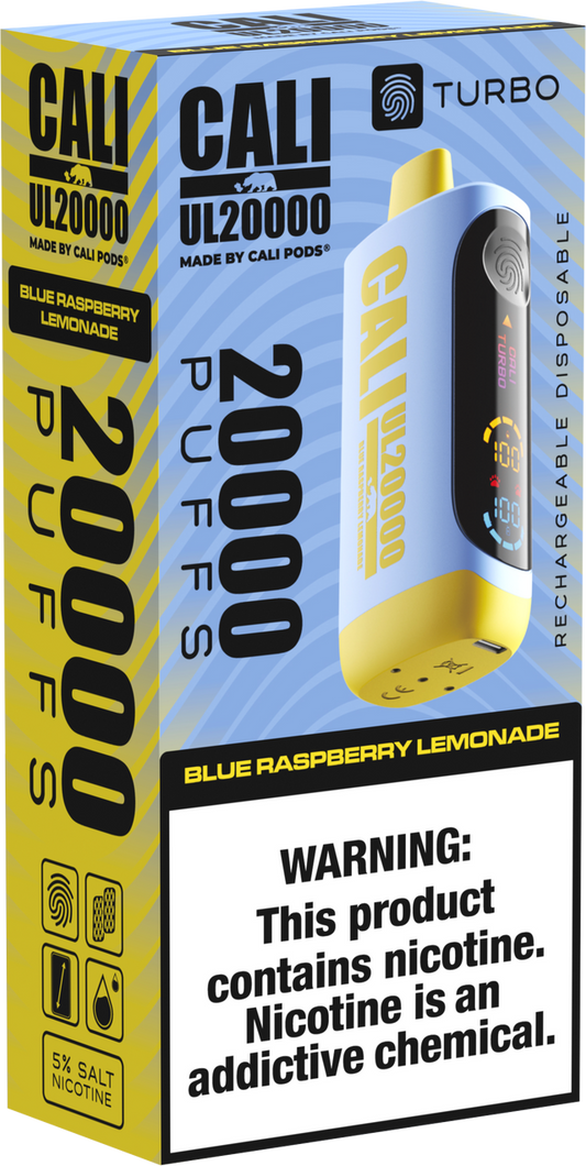 Cali UL20000 - Blue Raspberry Lemonade