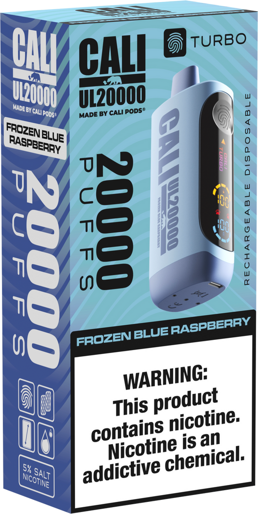 Cali UL20000 - Frozen Blue Raspberry