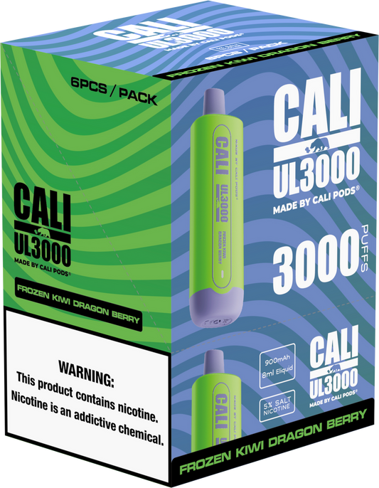 Cali UL3000 - Frozen Kiwi Dragon Berry